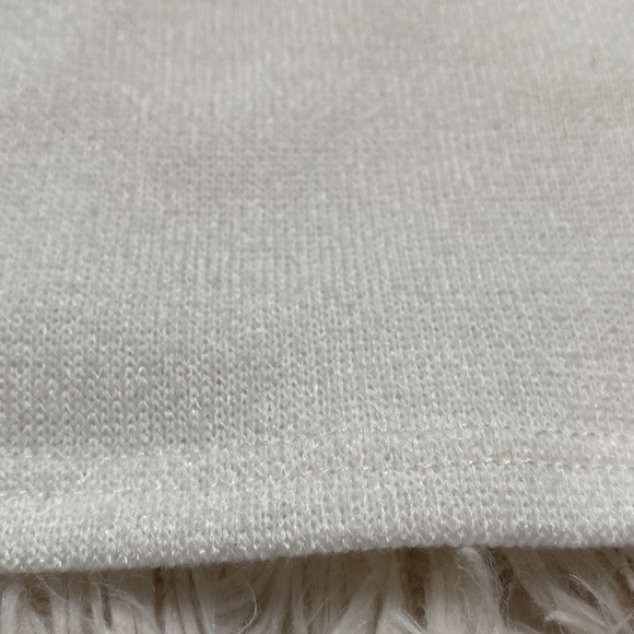 12PM by Mon Ami Stripe Top 💗 White Black Cream - Picture 9 of 11